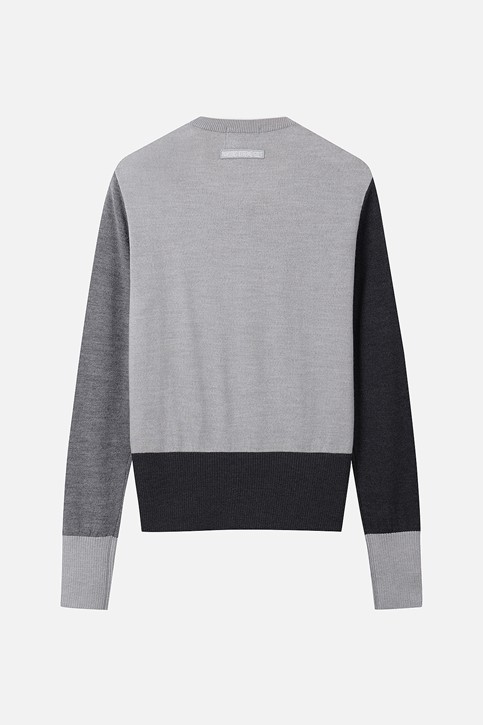WOMEN TEXTURE MIX SWEATER