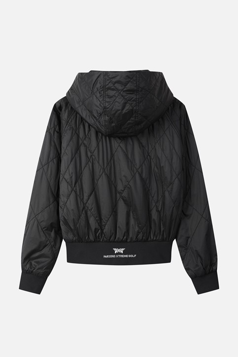 WOMEN 2 IN 1 RE-WOOL PADDED JACKET PKFPW630721 BLACK 상품 이미지 2