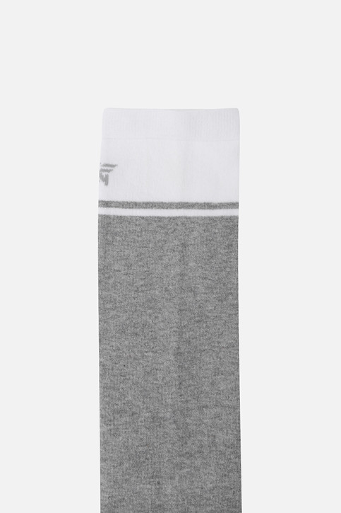 WOMEN COLOR BLOCK OVER THE KNEE SOCKS