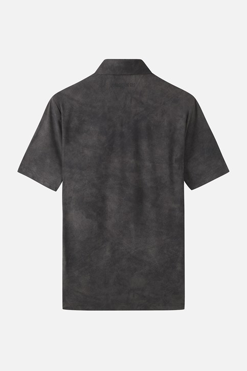 MEN PATTERN COLLAR SHORT SLEEVE