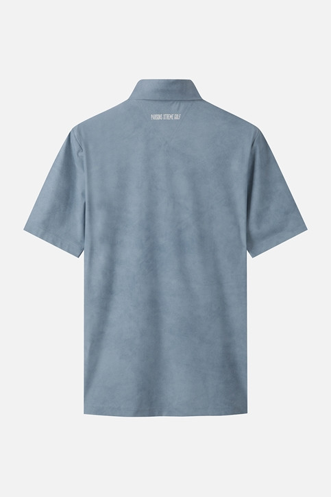 MEN PATTERN COLLAR SHORT SLEEVE