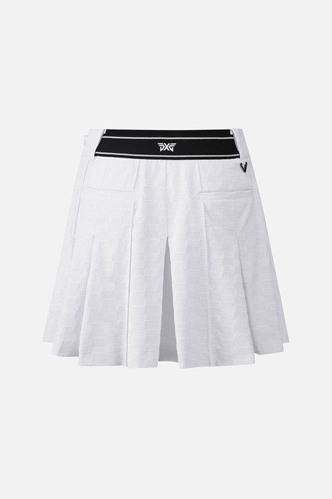 WOMEN JACQUARD FLARE SKIRTS