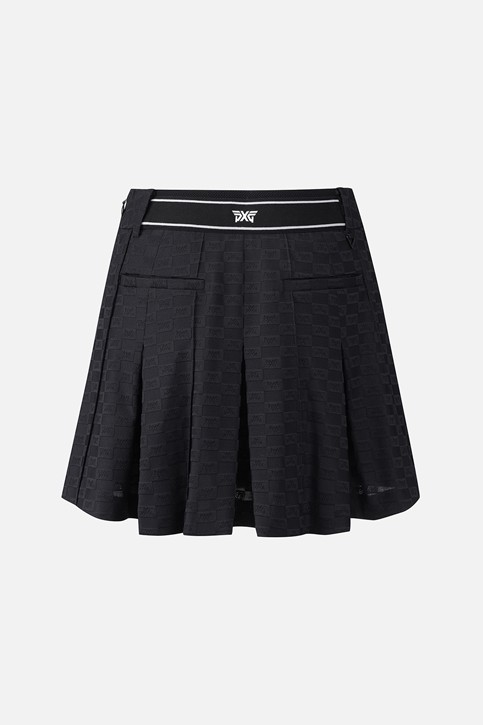 WOMEN JACQUARD FLARE SKIRTS