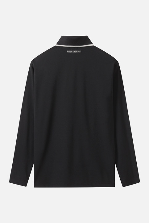 MEN KNITTED NECK COLLAR LONG SLEEVE