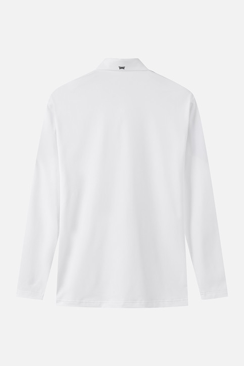 MEN COLOR BLOCKED COLLAR LONG SLEEVE