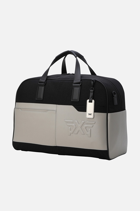 PERFORATED HYBRID BOSTON BAG