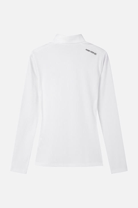 WOMEN BUTTON COLLAR LONG SLEEVE