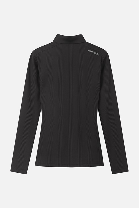 WOMEN BUTTON COLLAR LONG SLEEVE
