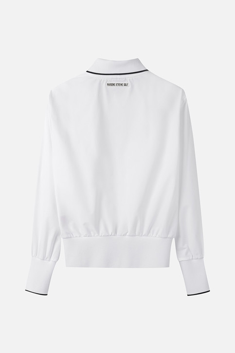 WOMEN HOURGLASS FIT COLLAR LONG SLEEVE