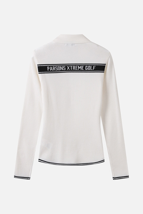 WOMEN SLIM COLLARED SWEATER