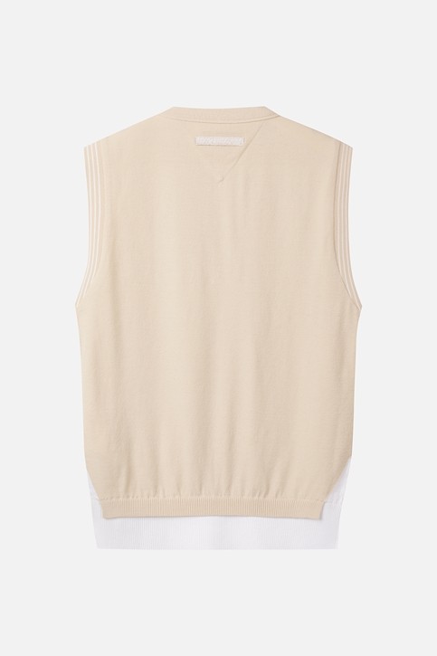WOMEN V-NECK KNIT VEST