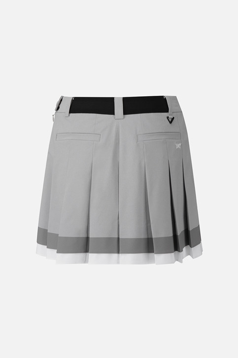 WOMEN BACK PLEATED SKIRTS