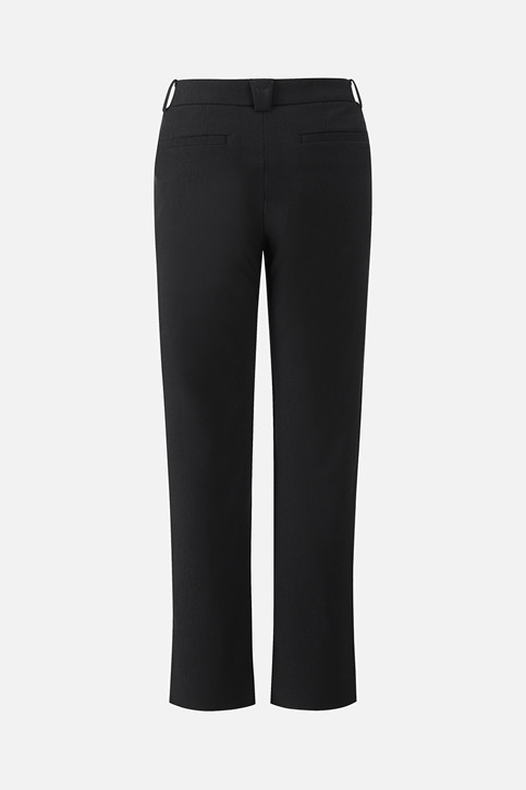 MEN BRUSHED TWO-TONE STANDARD FIT PANTS PKWPM511421 BLACK 상품 이미지 2