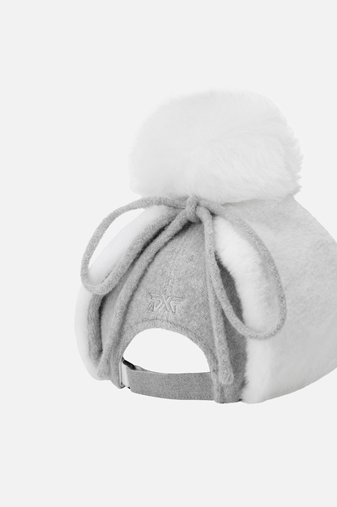 WOMEN BASIC WINTER CAP PKWPW851011 L/GREY 상품 이미지 2