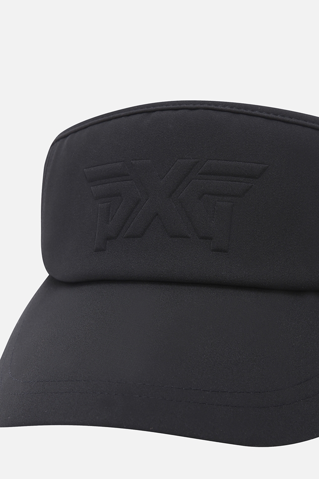 WOMEN CHECK RIBBON POINT WIDE VISOR