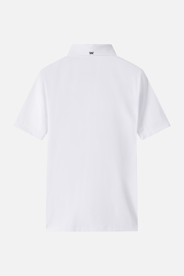 LINE POINT COLLAR SHORT-SLEEVE