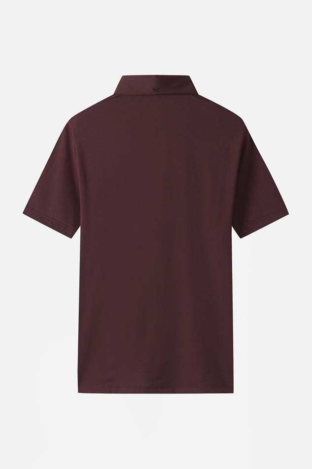 LINE POINT COLLAR SHORT-SLEEVE