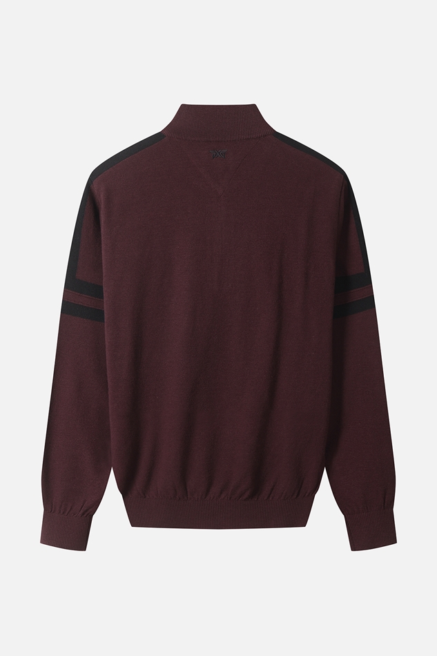 HALF ZIP-UP SWEATER