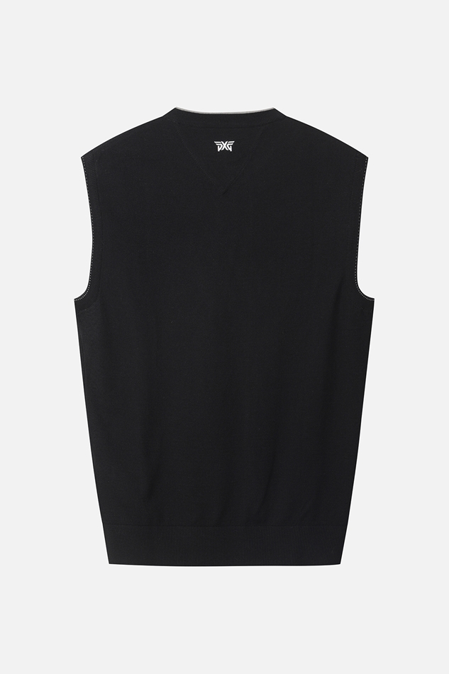 ROUND NECK SWEATER VEST