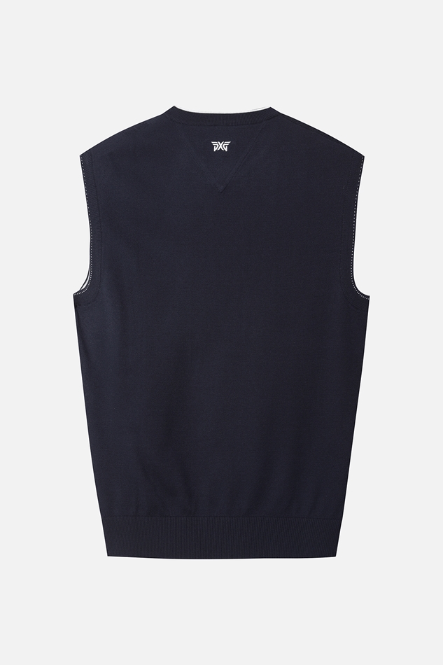 ROUND NECK SWEATER VEST