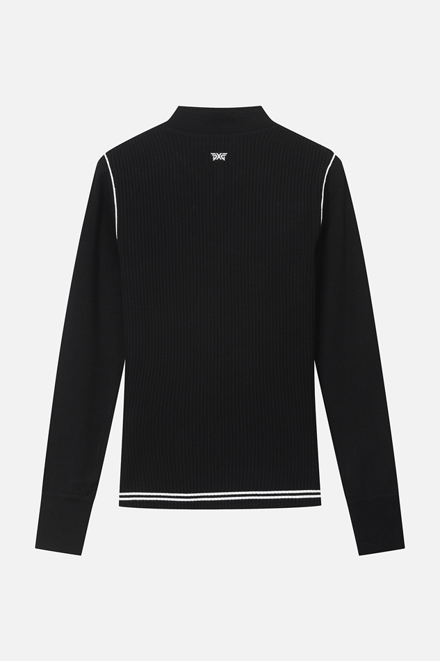 WOMEN HIGH NECK SWEATER