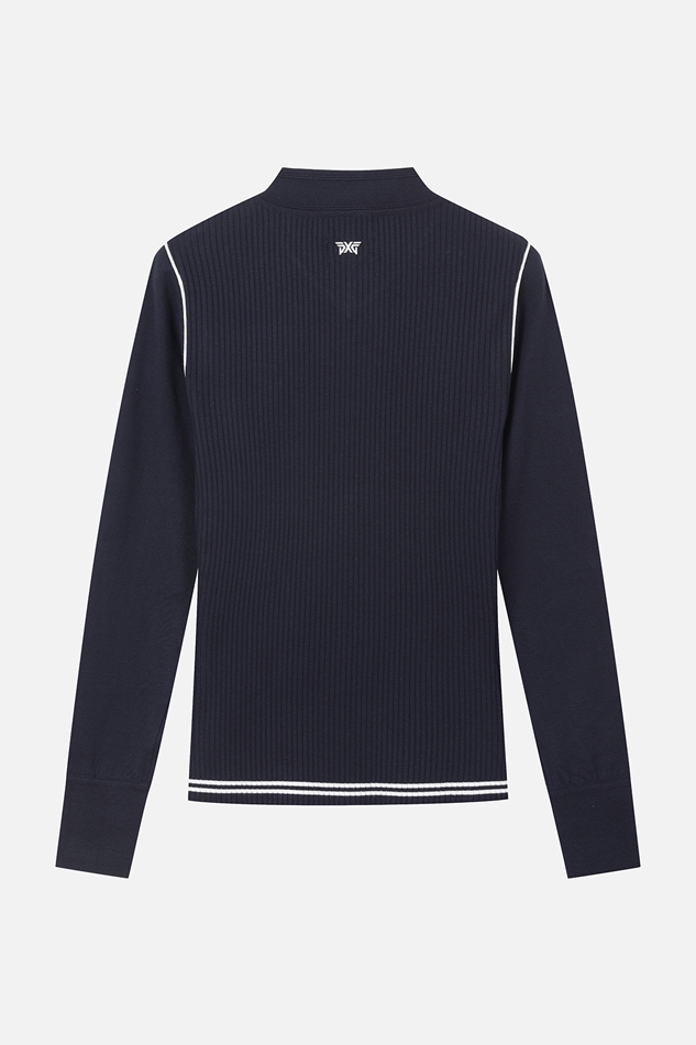 WOMEN HIGH NECK SWEATER
