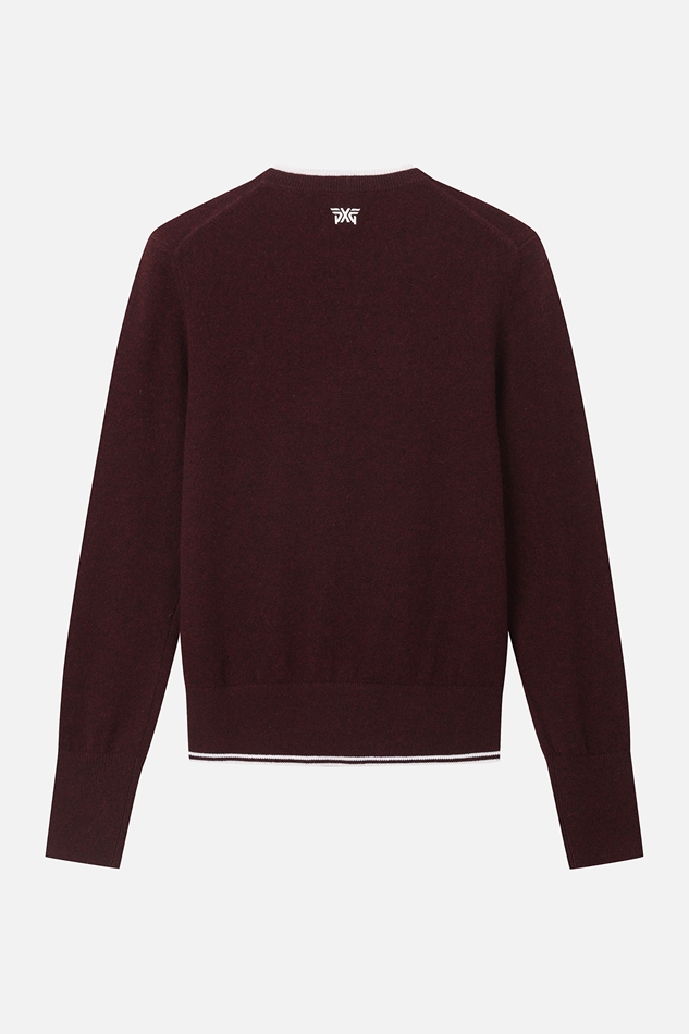 WOMEN BASIC ROUND NECK SWEATER