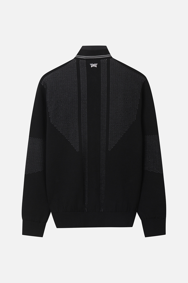 HYBRID FULL ZIP-UP SWEATER