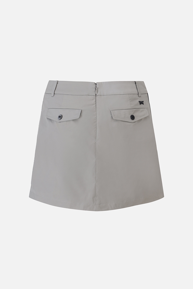 WOMEN SIDE PLEATED SKIRT