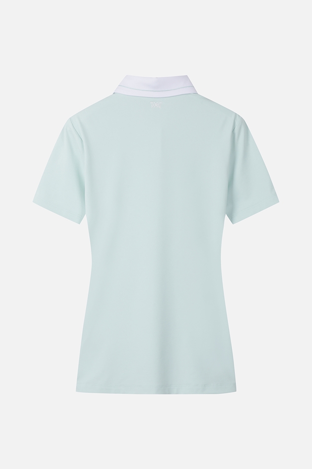 WOMENS SUMMER COOL POLO SHORT-SLEEVE