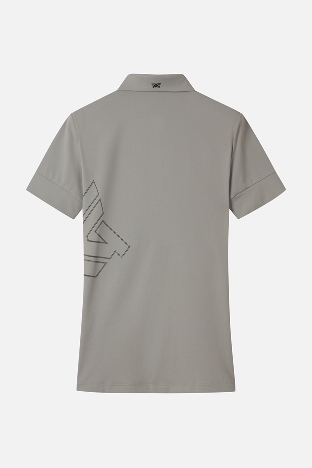 WOMEN SUMMER BIG LOGO SHORT-SLEEVE