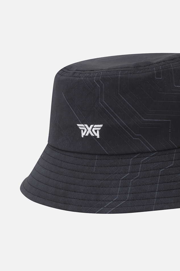 PATTERN BUCKET HAT