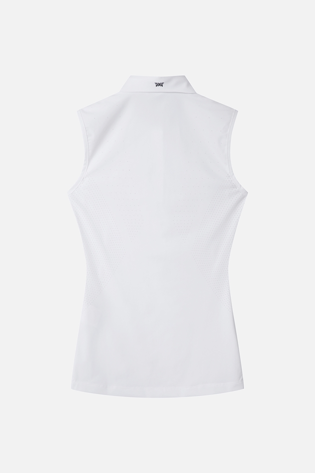 WOMENS SUMMER PERFORATED SLEEVELESS
