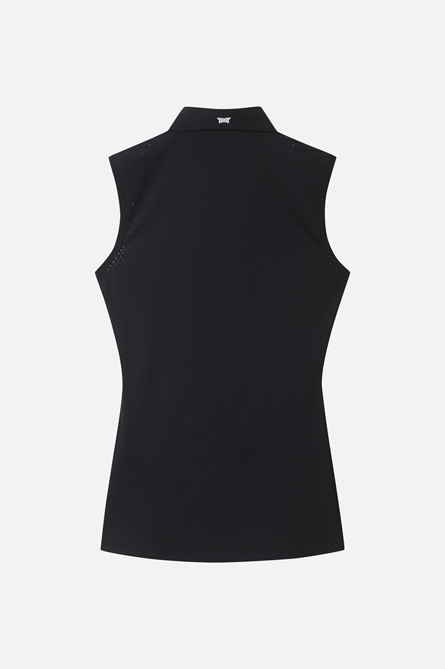 WOMENS SUMMER PERFORATED SLEEVELESS