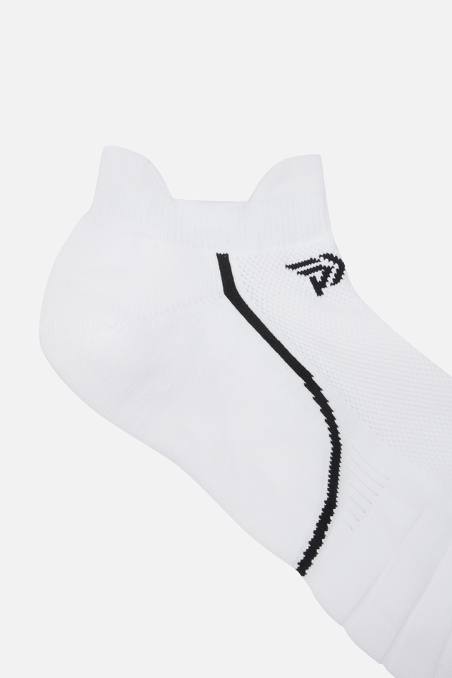 LINE POINT MESH LOW SOCKS