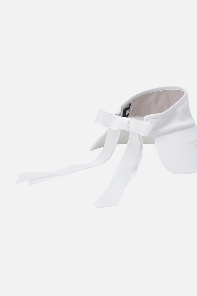 WOMENS WIDE RIBBON VISOR