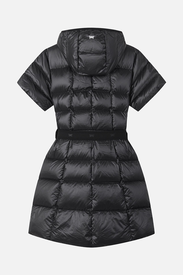 WOMEN WINTER SHORT SLEEVED LONG DOWN