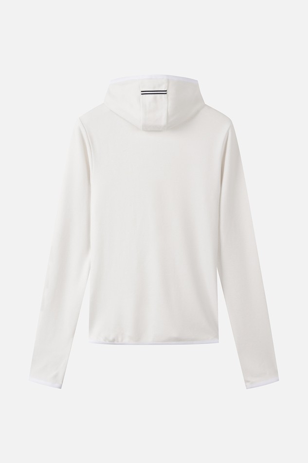 WOMEN WINTER MINI HOOD LONG-SLEEVE