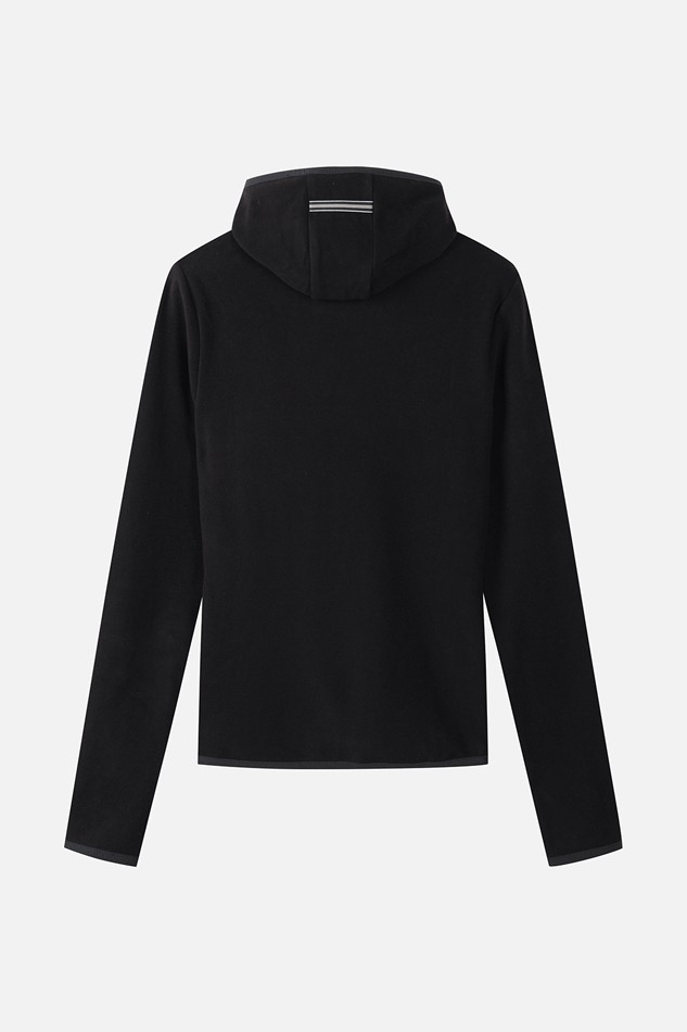 WOMEN WINTER MINI HOOD LONG-SLEEVE