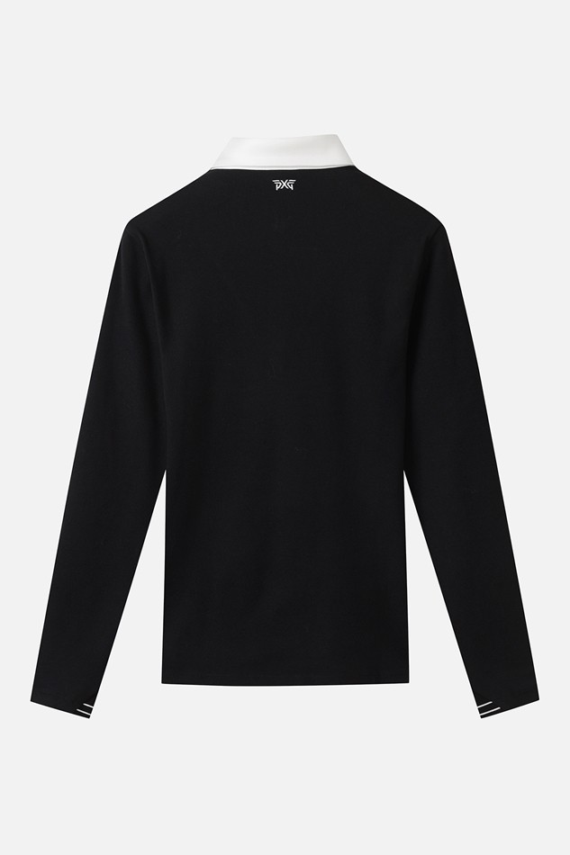 WOMEN WINTER LAYERED COLLAR LONG-SLEEVE
