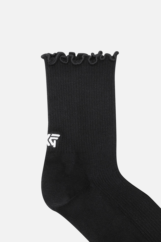 WOMEN FRILL BAND MID SOCKS