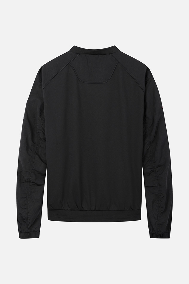 MEN GENO WOVEN HYBRID ROUND LONG SLEEVE