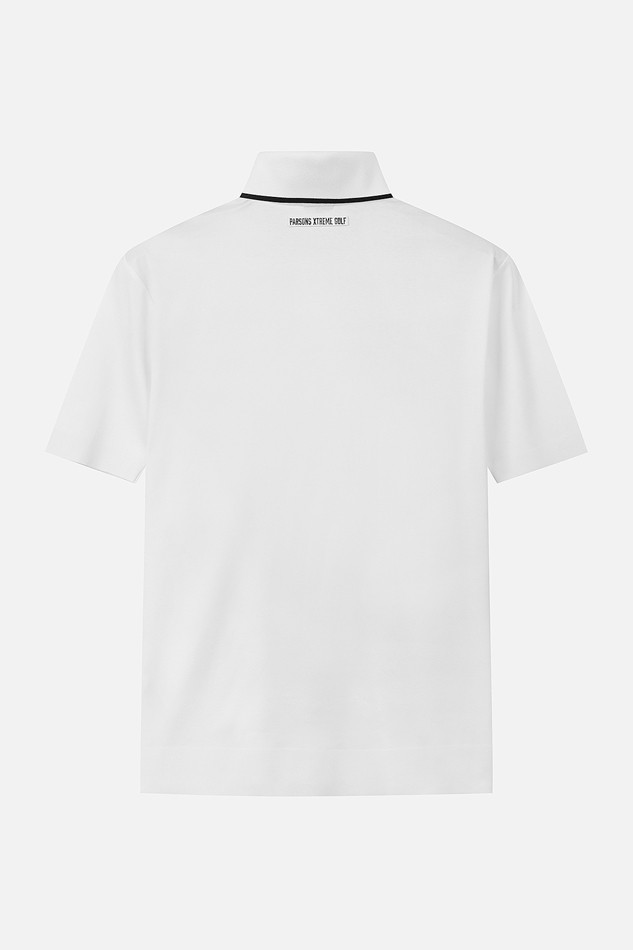 MEN ONE POINT COLLAR SHORT SLEEVE