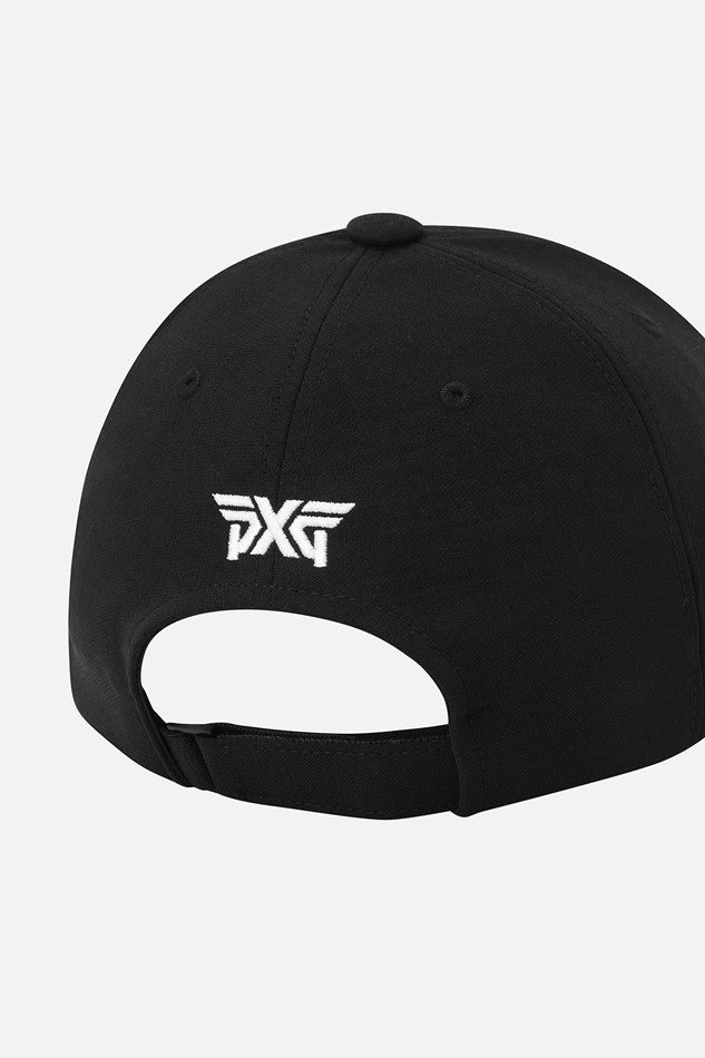 DIAGONAL LOGO PERFORMANCE CAP PKFPU850721 BLACK 상품 이미지 2