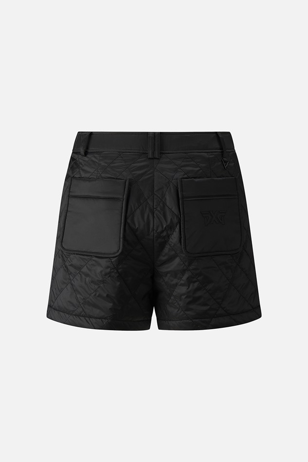 WOMEN RE-WOOL PADDED SHORTS PKFPW520921 BLACK 상품 이미지 2