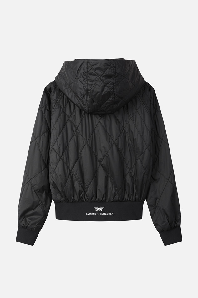 WOMEN 2 IN 1 RE-WOOL PADDED JACKET PKFPW630721 BLACK 상품 이미지 2