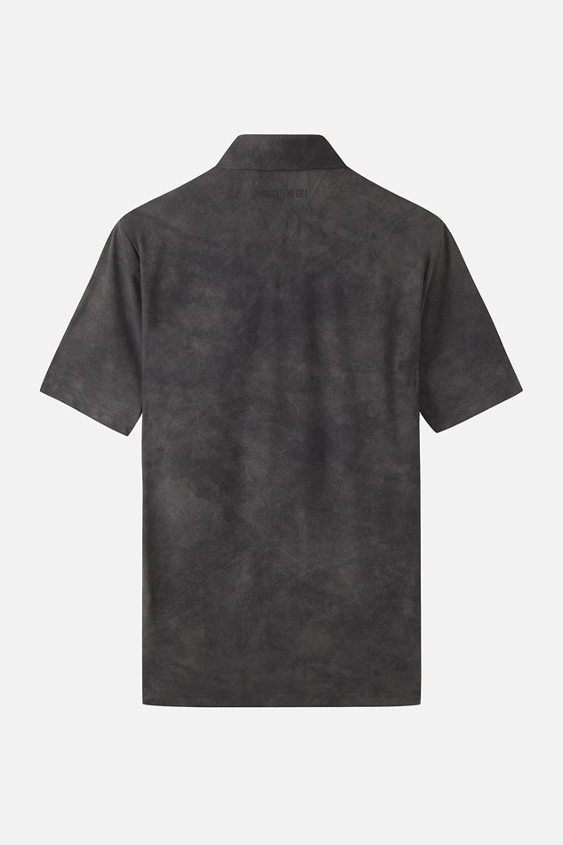 MEN PATTERN COLLAR SHORT SLEEVE