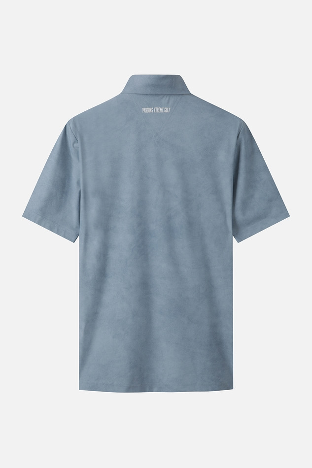 MEN PATTERN COLLAR SHORT SLEEVE