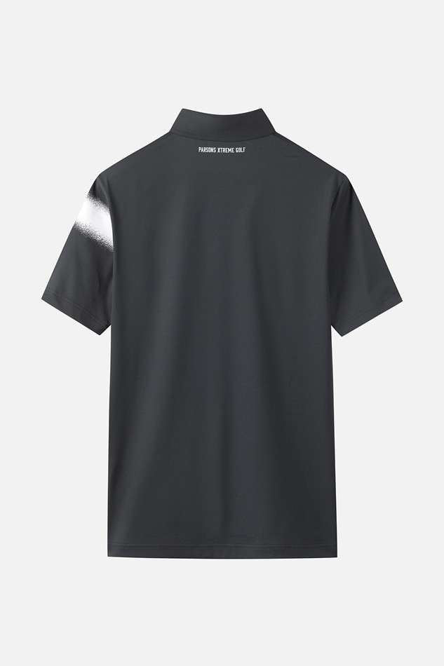 MEN COLOR POINT COLLAR SHORT SLEEVE