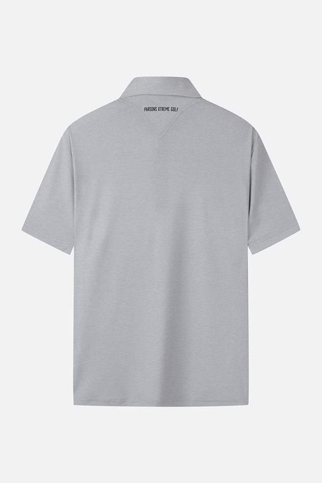 MEN COLOR BLOCKED PRINT COLLAR SS